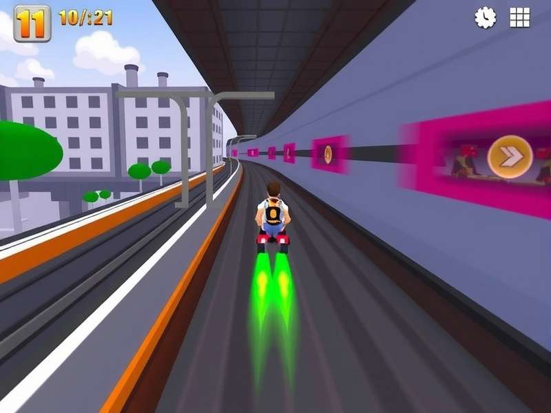 Subway Dash Indore Style Gameplay Screen